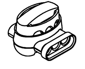 3M Scotchlok™ IDC Crimping Wire Connectors 14 AWG 22 AWG 600 V White