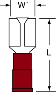 3M Female Insulated Disconnects
