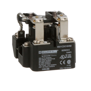 Square D 8501C Open Frame Heavy Duty Power Relays