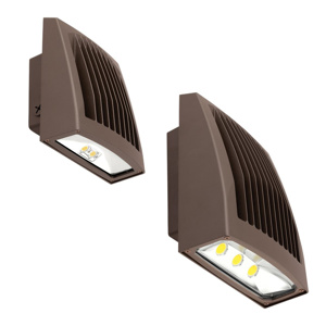 Current Lighting Sling Slender Wallpacks LED 120 - 277 V 21 W Non-cutoff 2449 lm 5000 K Dark Bronze