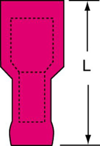 3M Female Insulated Disconnects