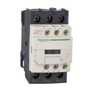 Square D TeSys™ Non-reversing NEMA Contactors 27 A NEMA 1 120 VAC