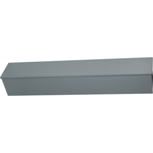 Square D N3R Hinged Cover Steel Wire Troughs 12 x 12 x 6 ft Without Knockouts