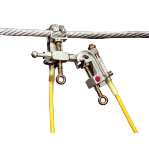 Hubbell Power 3-way Grounding Clamps