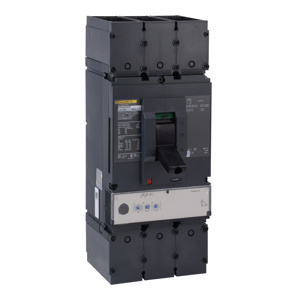 Square D PowerPacT™ LRL Molded Case Industrial Circuit Breakers 600-600 A 600 VAC 100 kAIC 3 Pole