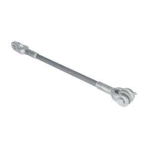 Hubbell Power Fiberglass Guy Strain Insulators