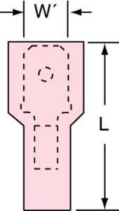 3M Male Insulated Disconnects