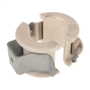 Supports cables mounted on ceilings or walls of underground vaults.