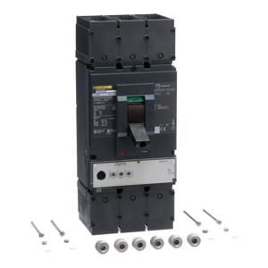 Square D LLL L Frame Molded Case Circuit Breakers 600-600 A 600 VAC 50 kAIC 3 Pole