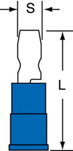 3M Male Insulated Disconnects