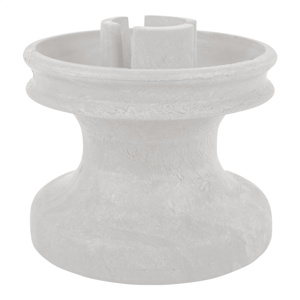 Spool insulators are used with spool bolts (upset bolts), insulator clevises and secondary racks for neutral and secondary applications. Industry slan is pineapple.