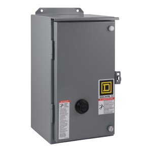 Square D 8536S NEMA Type S Non-reversing Motor Starters 45 A