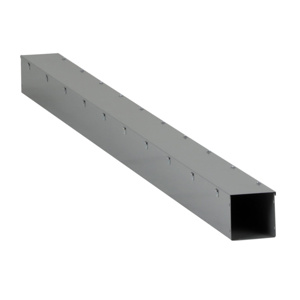 Square D N1 Hinged Cover Steel Wireways 8 x 8 x 10 ft Without Knockouts
