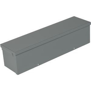 Square D N3R Hinged Cover Steel Wire Troughs 6 x 6 x 2 ft Without Knockouts