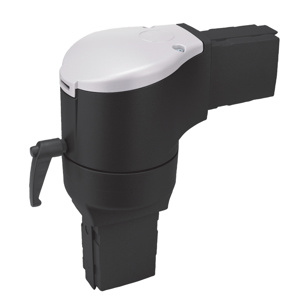 Syspend 180-Max Rotatable Elbow, 8.98x7.68x3.94, Lt Gray, Aluminum