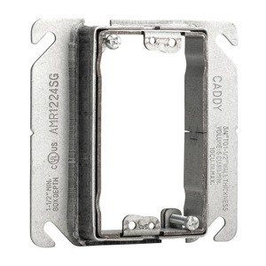 nVent Caddy 4 Square Box Adjustable Plaster Rings