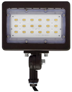 Sylvania SLMFLD2A Series Slim Flood Lights LED 120 to 277 V 30 W Bronze 3400 lm 4000 K