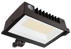 Sylvania FLOODLT1 Series Slim Flood Lights LED 120 - 277 V 35 W Bronze 4935 lm 3000/4000/5000 K