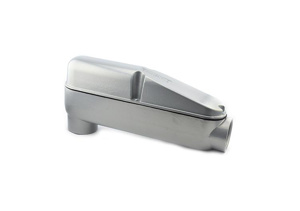 Bridgeport Fittings Type <em class="search-results-highlight">LB</em> Mogul Condulet Bodies Aluminum 3 in Cover, Gasket Included