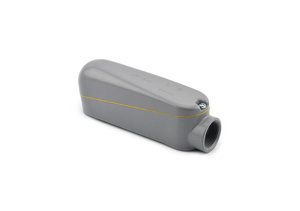 Bridgeport Fittings Type <em class="search-results-highlight">LB</em> Mogul Condulet Bodies Aluminum 1 1/4 in Cover, Gasket Included
