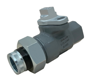 Balon Forged Steel Threaded Both Ends Gas Meter Valves