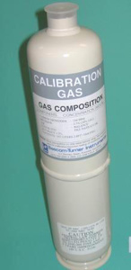 Bascom-Turner Calibration Gases Combo Gas (2.5% CH4/100ppm CO) 105 L Tank