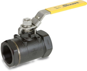 ASC Engineered Solutions 50C7 Carbon Steel Threaded Both Ends Floating Ball Valves 1/2 in 3000 psi Full Port Operator Included