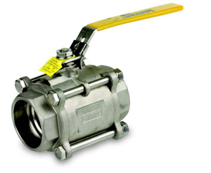 ASC Engineered Solutions 3903 Carbon Steel Socket Weld Both Ends Floating Ball Valves 2 in 1000 psi Full Port Operator Included