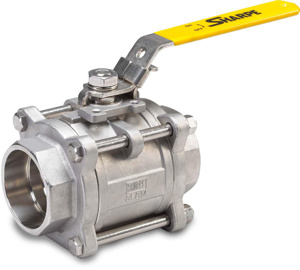 ASC Engineered Solutions 5303 Stainless Steel Threaded Both Ends Floating Ball Valves 3/4 in 1000 psi Full Port Operator Included