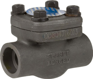 ASC Engineered 2483 Forged Steel Threaded Both Ends Piston Check Valves 1 in 1610 psi