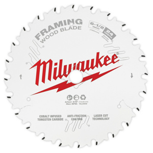 Milwaukee Circular Saw Blades 6-1/2 in 24 Tooth 2 Piece