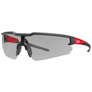 Milwaukee Safety Glasses Scratch-resistant Gray Black/Red