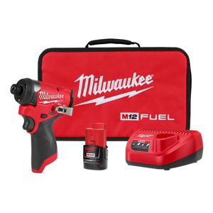 Milwaukee M12™ FUEL™ Compact Hex Impact Driver Kits 1/4 in Cordless