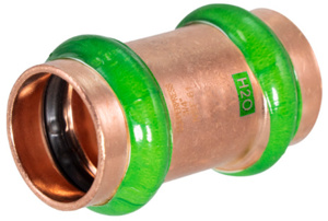 Copper No-stop Couplings 1 in Press Both Ends