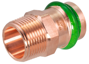 Copper Male Adapters Press Both Ends