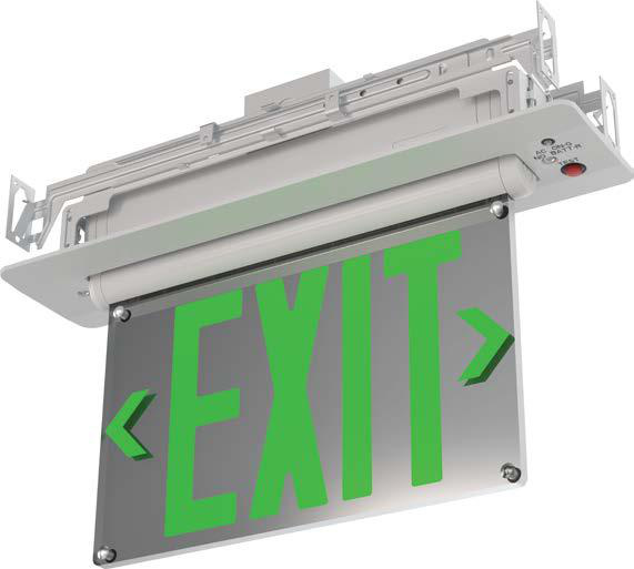 Lithonia Lithonia Illuminated Emergency Exit Signs LED Universal