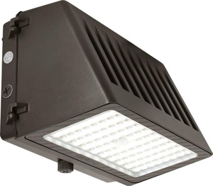 Sylvania WALPAK Wallpacks LED 120 - 347 V 40/50/60 W 6000/7500 /9000 lm 3000/4000/5000 K Bronze