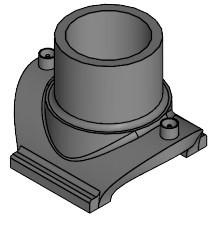 Central Plastics HDPE 4710 Electrofusion x Butt Fusion Branch Saddles 4 IPS x 4 IPS SDR 11 Black