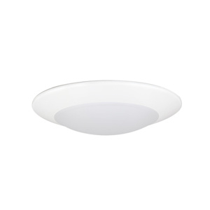 Nora Lighting NCSD Surface Mount LED Downlights 120 V 16 W 6 in 2700/3000/3500/4000/5000 K White Dimmable 1200 lm