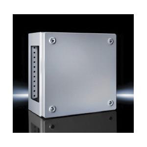 Rittal Wall Mount Screw Cover Junction Boxes 12 x 12 x 5 in Without Knockouts Light Gray NEMA 12