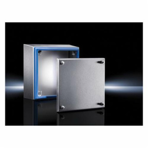 Rittal Wall Mount Screw Cover Weatherproof Junction Boxes 9 x 5 x 5 in Without Knockouts Gentian Blue NEMA 3/3X/4/4X/12/13