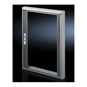 Rittal TS / VX / VX SE System Windows 23 x 8 in Extruded Aluminum, Glass
