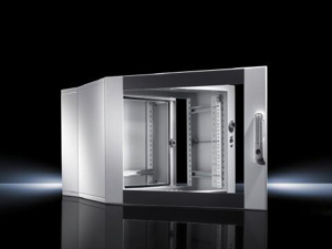 Rittal Wall Mount Hinged Enclosures 14 x 24 x 19 in Light Gray