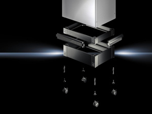 Rittal Base / Plinth Corners Carbon Steel