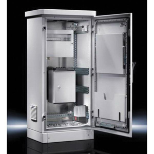 Rittal CS Freestanding Consolet Enclosures 48 x 24 x 20 in Aluminum NEMA 3R