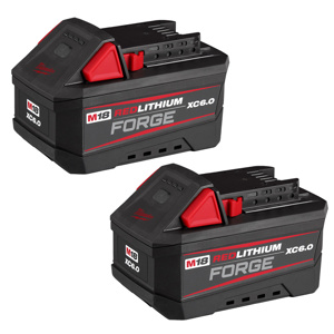 Milwaukee M18™ REDLITHIUM™ FORGE™  HIGH OUTPUT™ XC Battery Packs M18™ Lithium-ion (Li-ion) Batteries 6 Ah