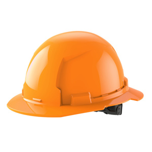 Milwaukee BOLT™ Full Brim Unvented Hard Hats 6.5 - 8.5 in 6 Point Ratchet Orange