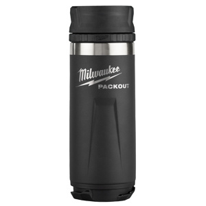 Milwaukee PACKOUT™ Insulated Bottles 18 oz Black