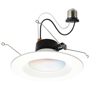 Satco Products Recessed LED Downlights 120 V 13 W 5-6 in 2000-5000 K White  Dimmable 850 lm