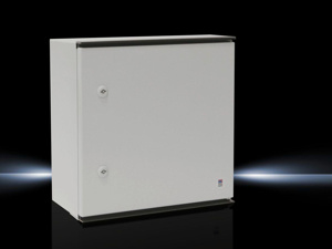 Rittal Wall Mount Hinged Weatherproof Enclosures 16 x 16 x 8 in Light Gray NEMA 4X